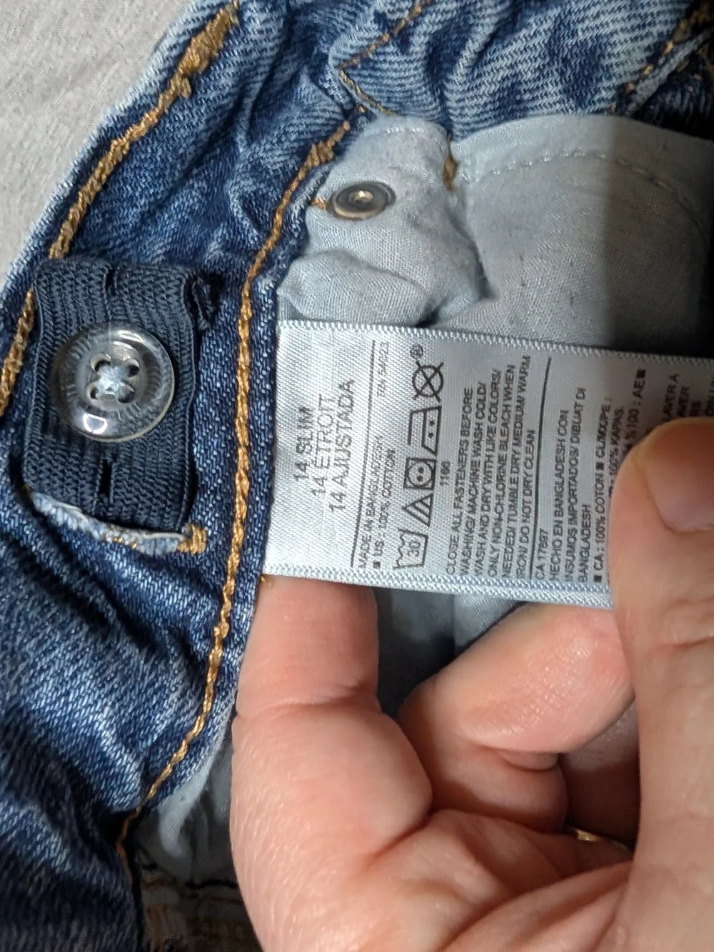 Old Navy Bootcut Kids Jeans 14 Slim